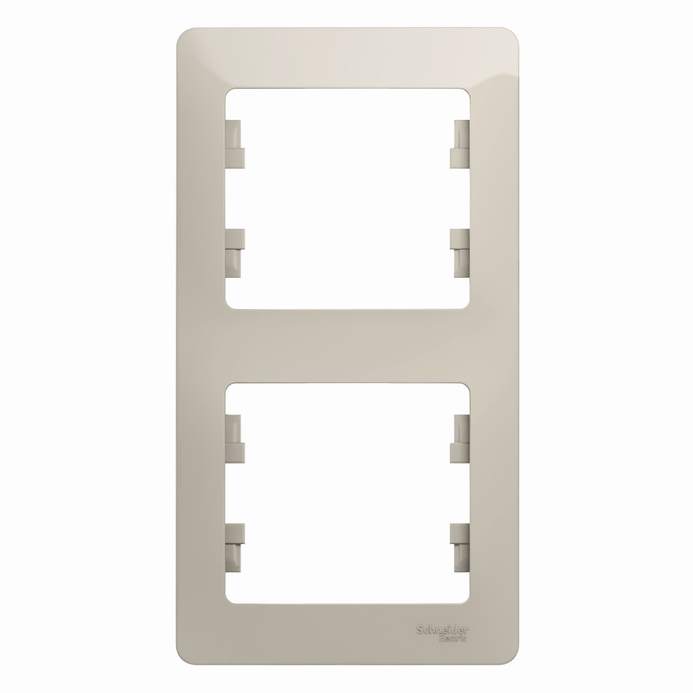 GLOSSA рамка 2-постовая вертикальная молочный