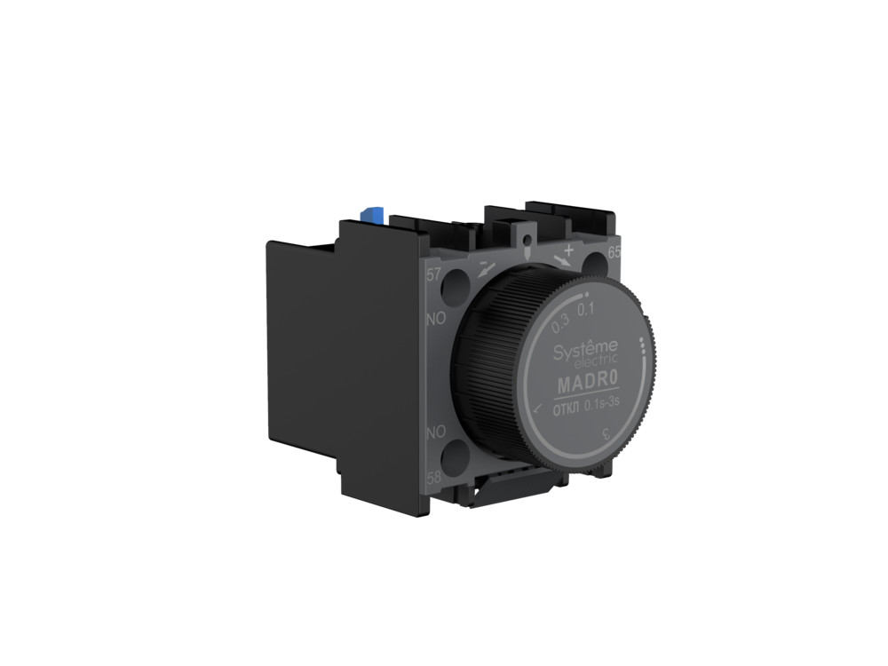 Контакт дополнительный MC1D выдержка времени включения 0,1-30 секунд