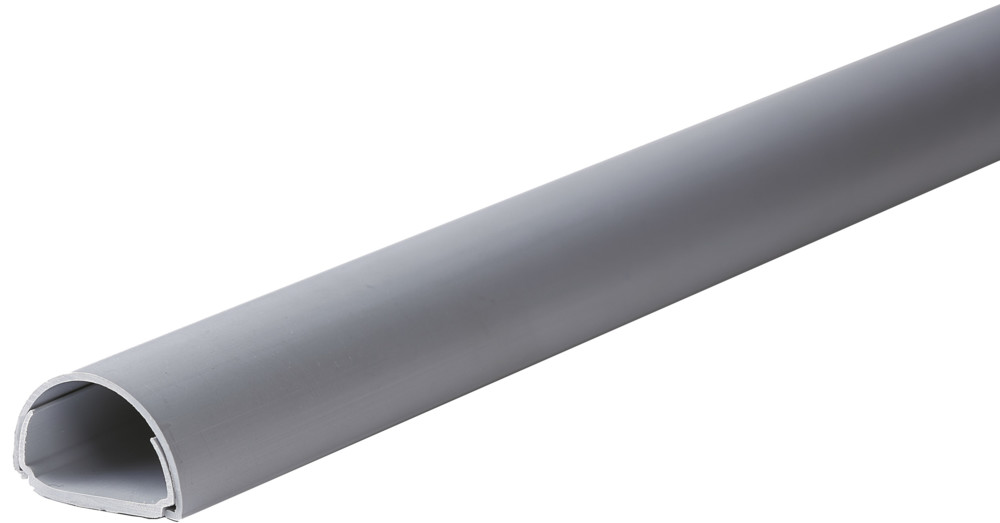 Кабель-канал MultiSet 20x12х2000 мм арочной формы ПВХ  Серый