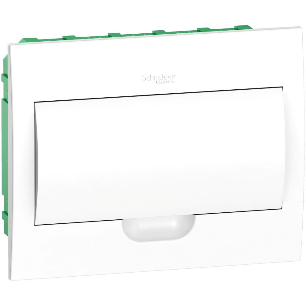 Щит распределительный встраиваемый белый City9 (ЩРв-П-12) дверь белая на 12 модулей IP40