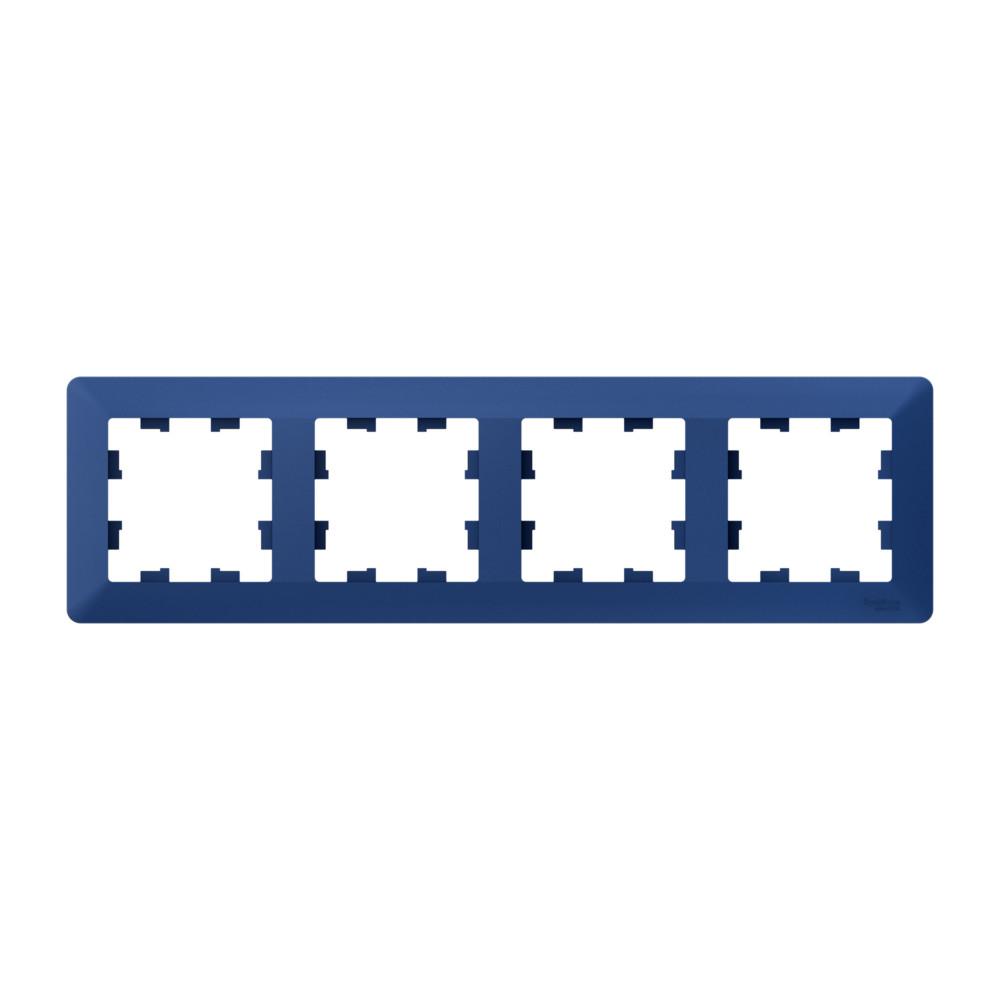 ATLASDESIGN AIR 4-постовая РАМКА, АКВАМАРИН/дымчатый черный