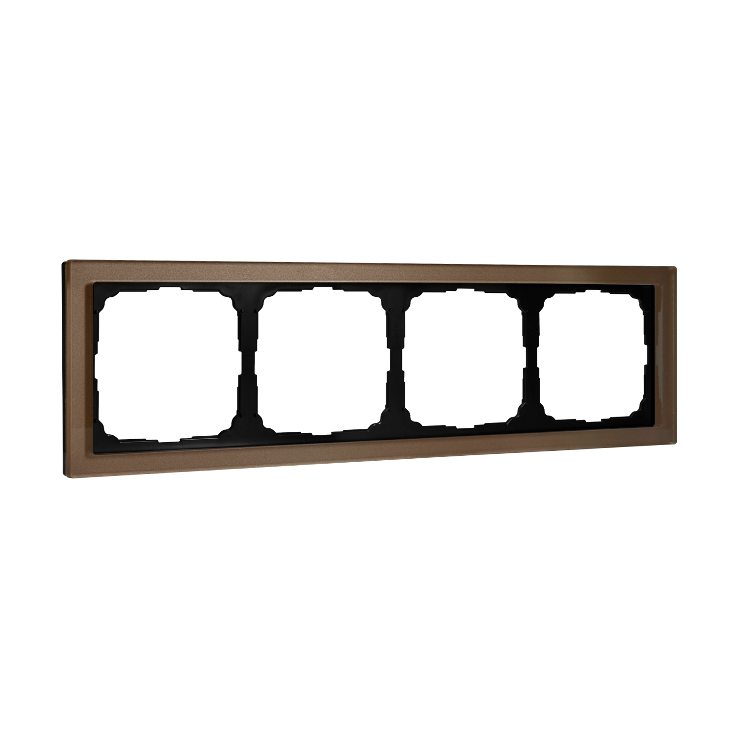 ARTGALLERY PURE 4-постовая РАМКА, ОРГАНИЧЕСКОЕ СТЕКЛО ШАМПАНЬ