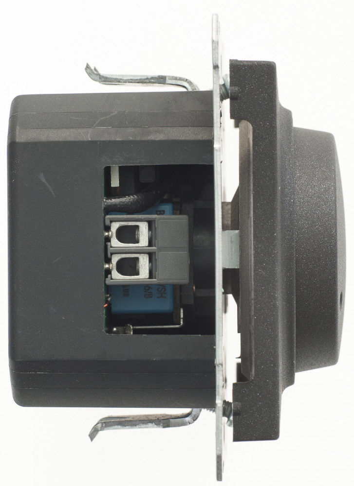 W59 Светорегулятор скрытый без рамки 300ВТ черный бархат SR-5S0-6-86 Systeme Electric - превью 3