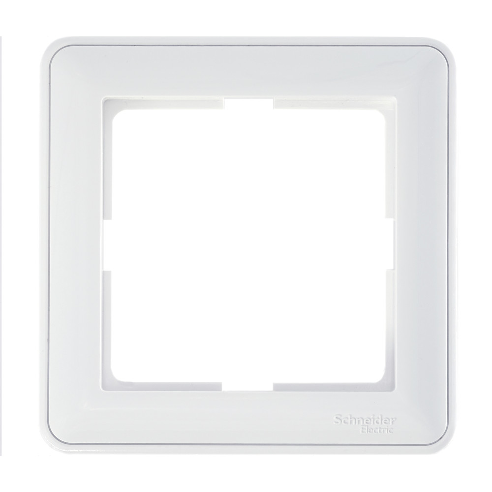 W59 Рамка 1 пост белая