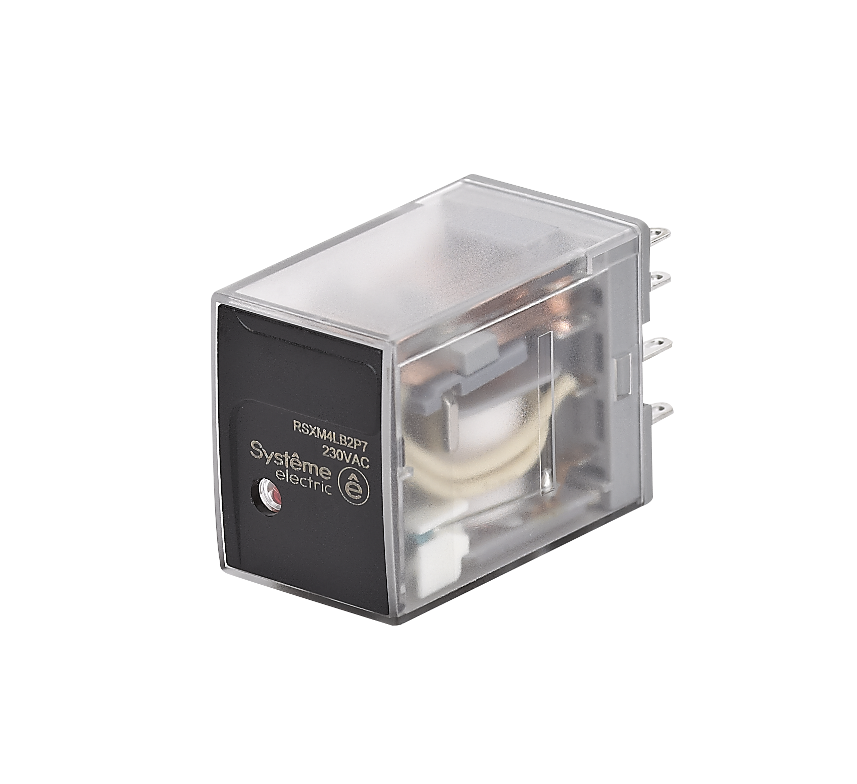 Реле промежуточное 5A 4CO 230VAC LED