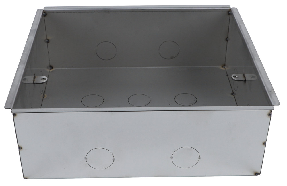 Коробка MultiDeS монтажная для бетонных полов для люка на 12 модулей СТАЛЬ