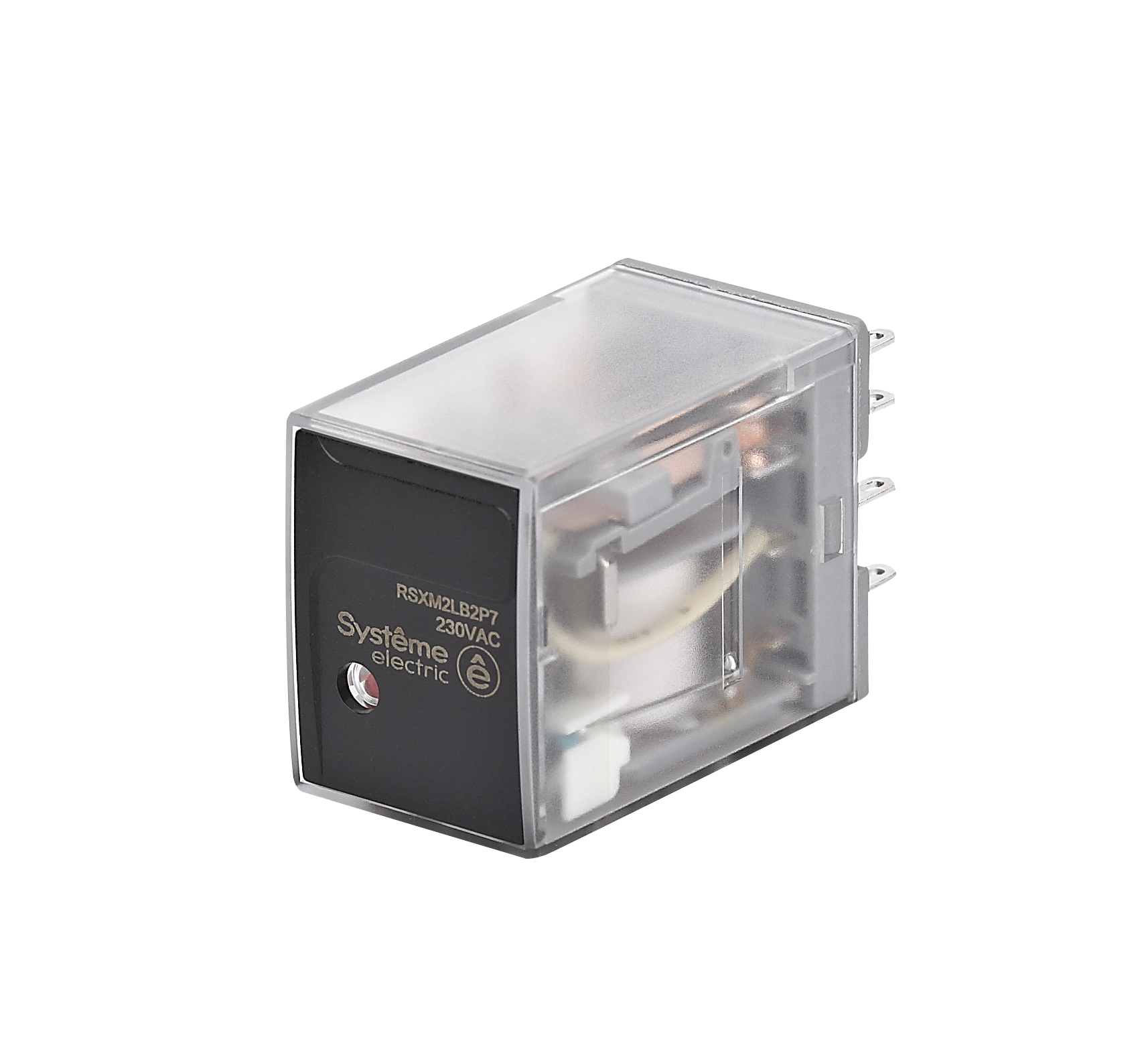 Реле промежуточное 6.5A 2CO 230VAC LED