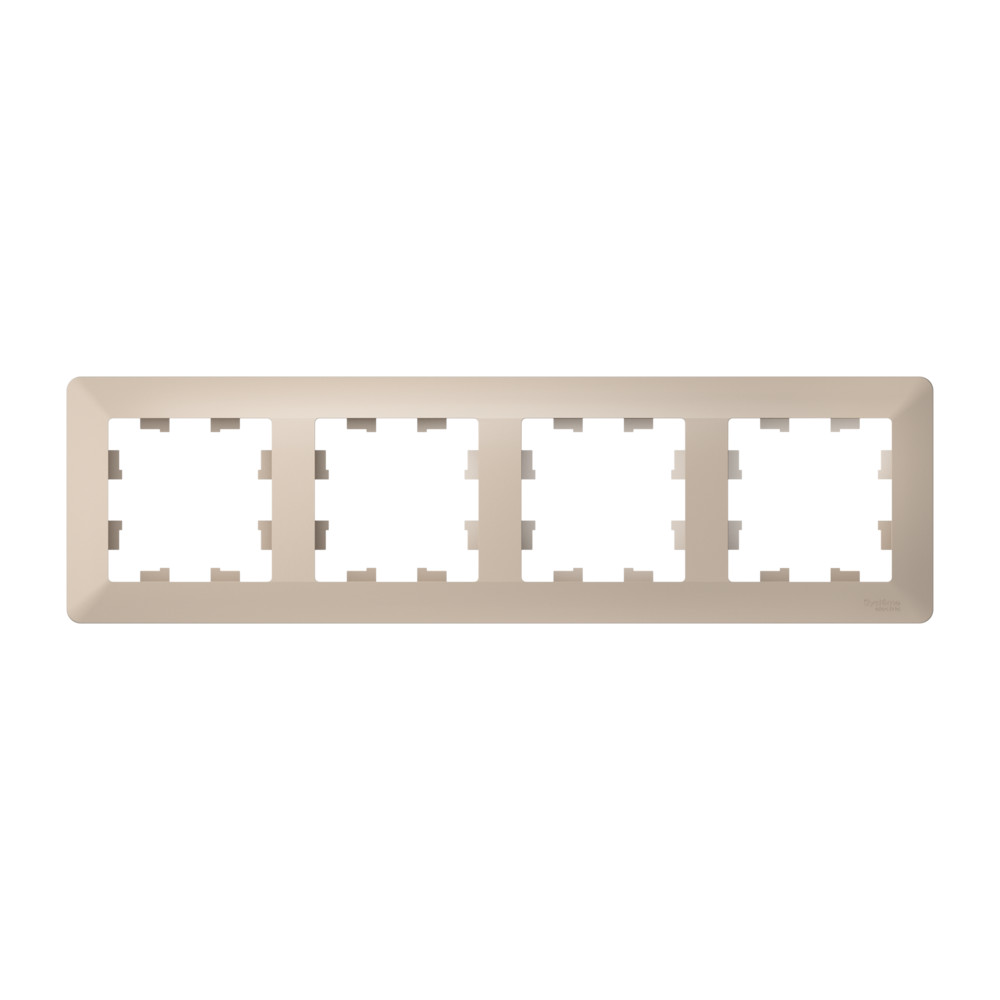 ATLASDESIGN AIR 4-постовая РАМКА, ПЕСОЧНЫЙ/дымчатый белый