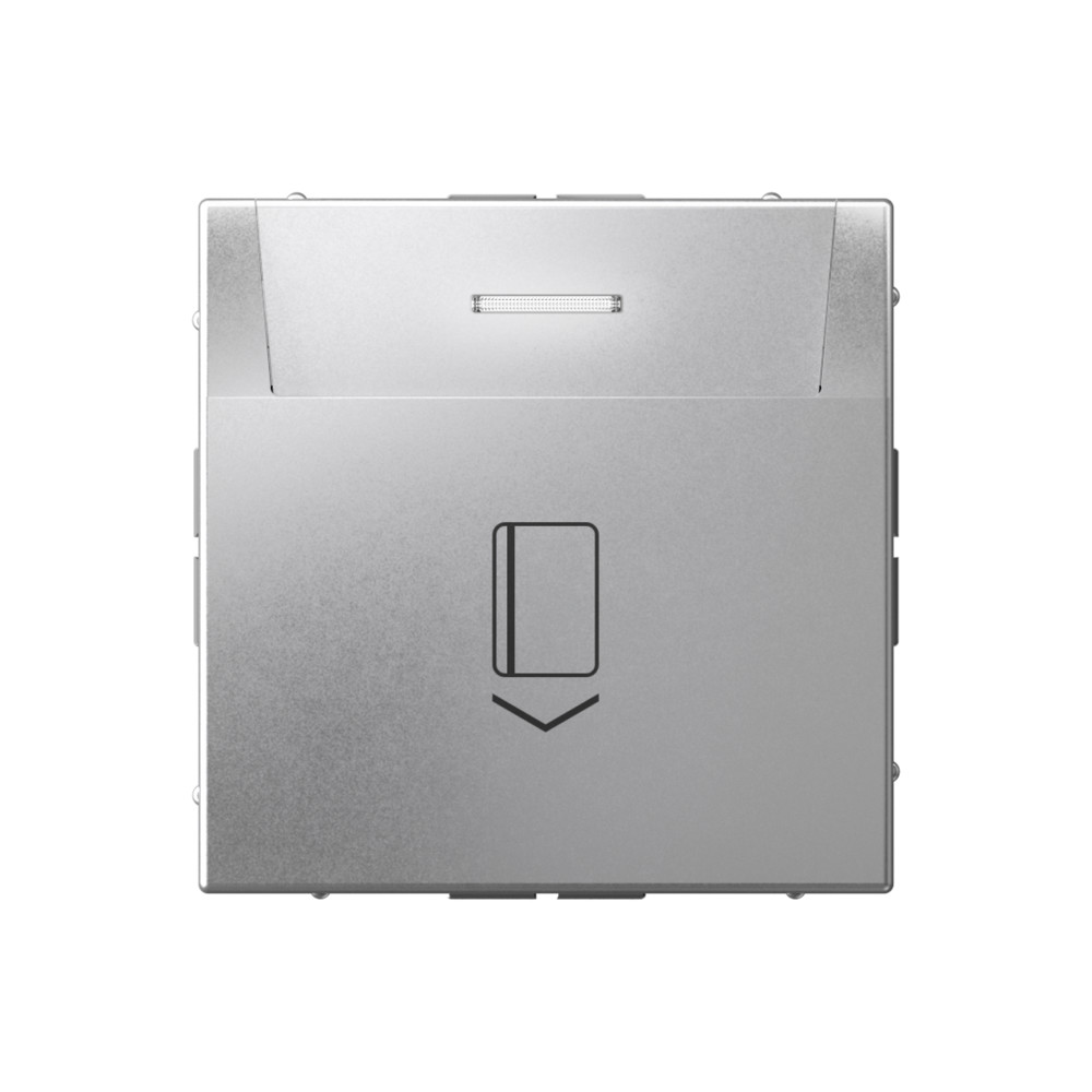 ARTGALLERY ВЫКЛЮЧАТЕЛЬ карточный 10А, без задержки времени, быстр.клемм., АЛЮМИНИЙ