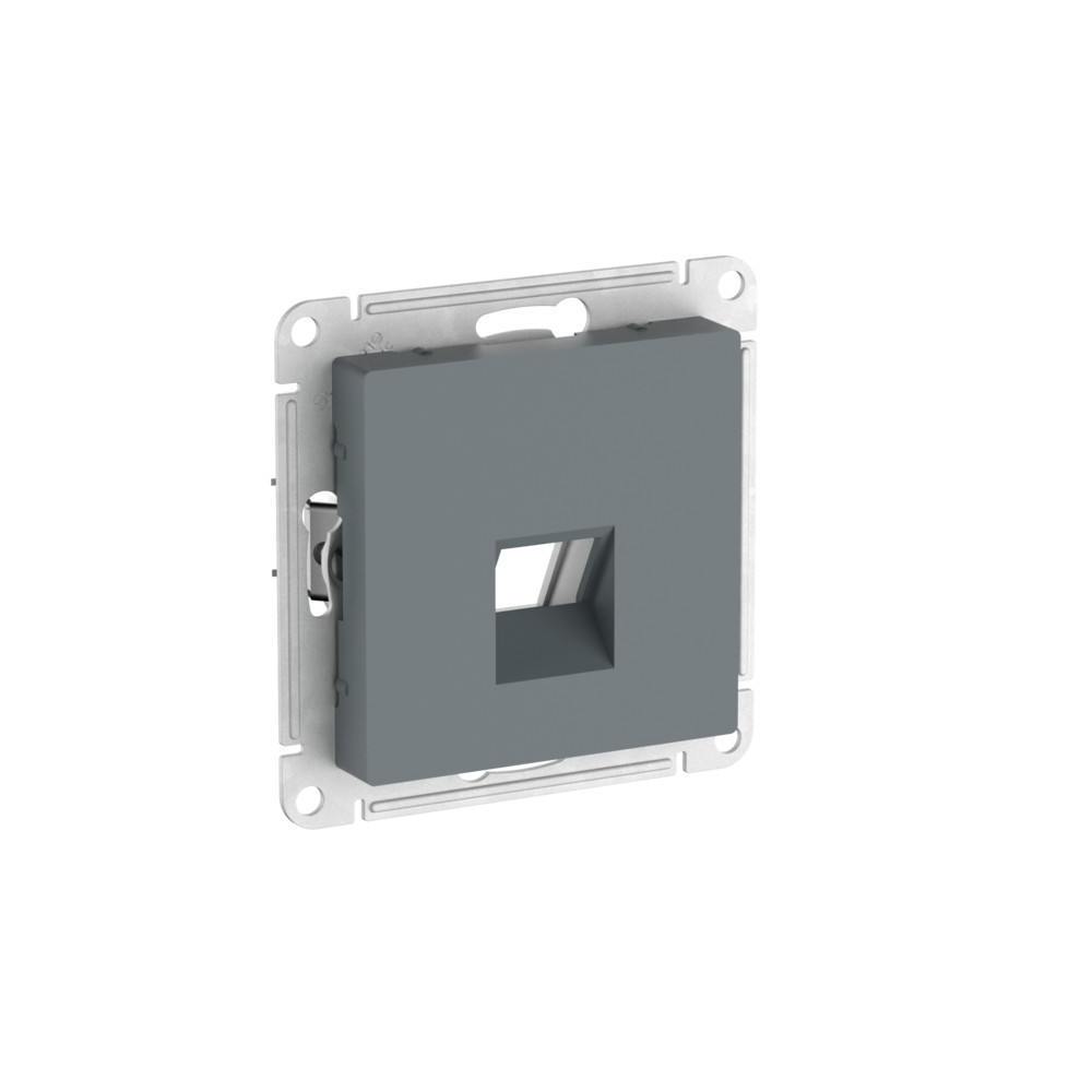 ATLASDESIGN НАКЛАДКА двойная для информационных функций типа Keystone, СТАЛЬ