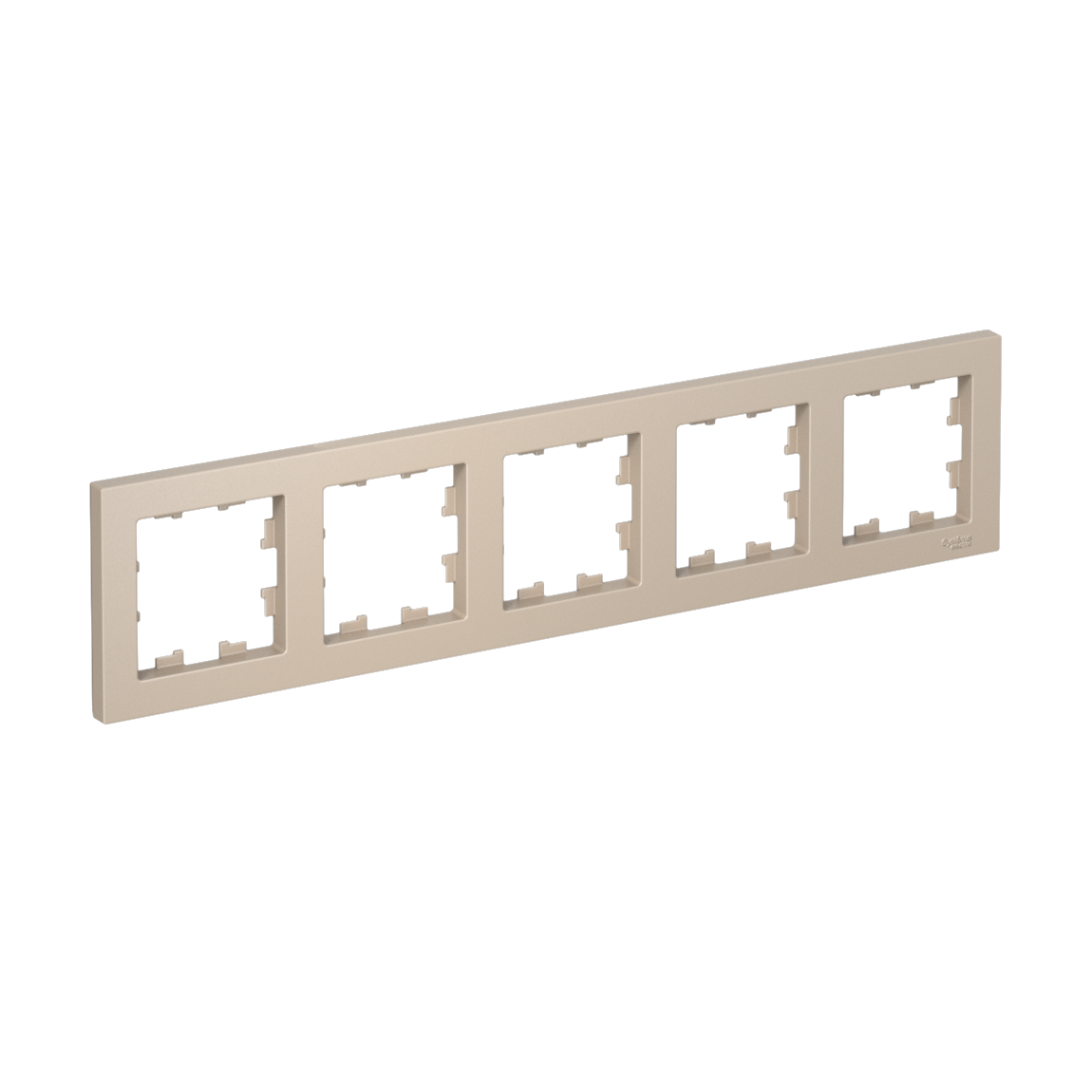 ATLASDESIGN рамка пятипостовая, универсальная, ПЕСОЧНЫЙ