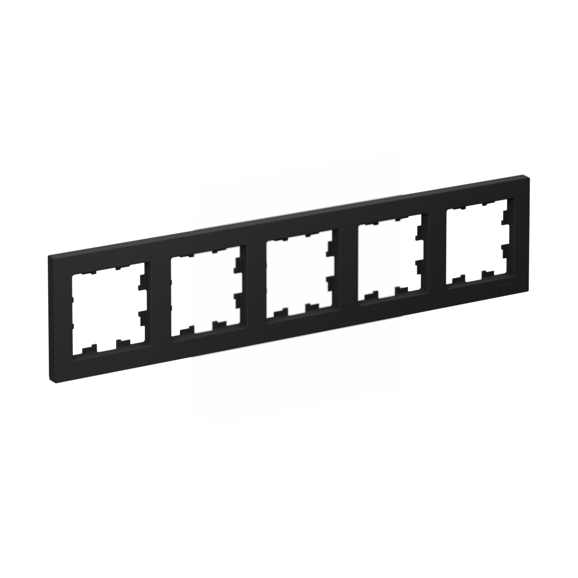 Рамка пятипостовая ATLASDESIGN универсальная карбон