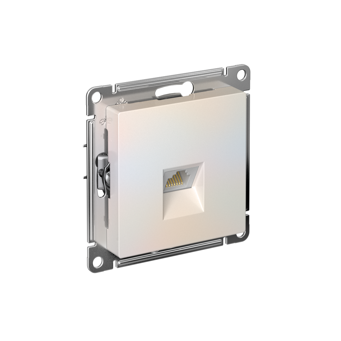 Розетка ATLASDESIGN компьютерная RJ45 механизм жемчуг