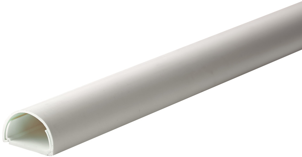 Кабель-канал MultiSet 20x12х2000 мм арочной формы ПВХ Белый