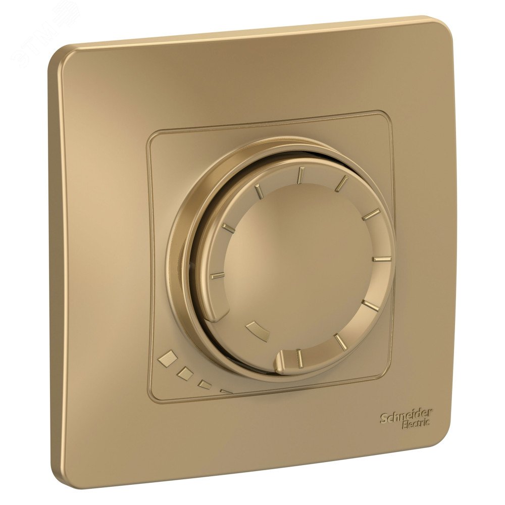 Изображение товара Светорегулятор BLANCA поворотно-нажимной 400Вт титан