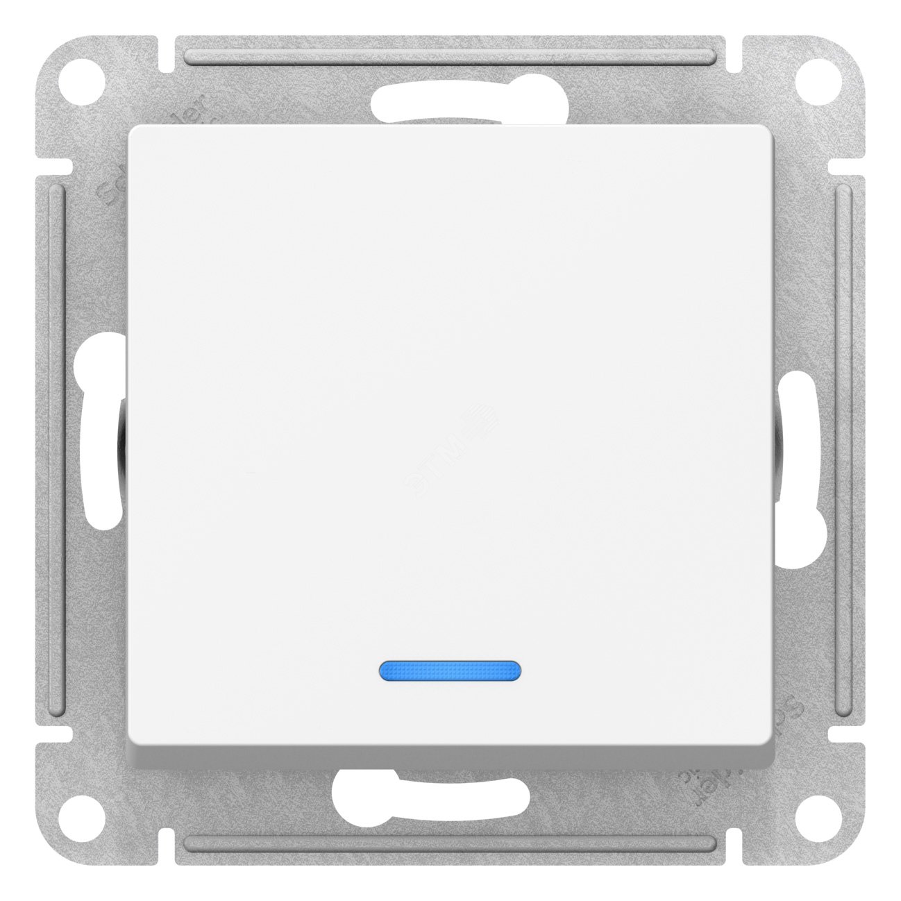 Переключатель одноклавишный ATLASDESIGN с подсветкой схема 6а 10АХ ...