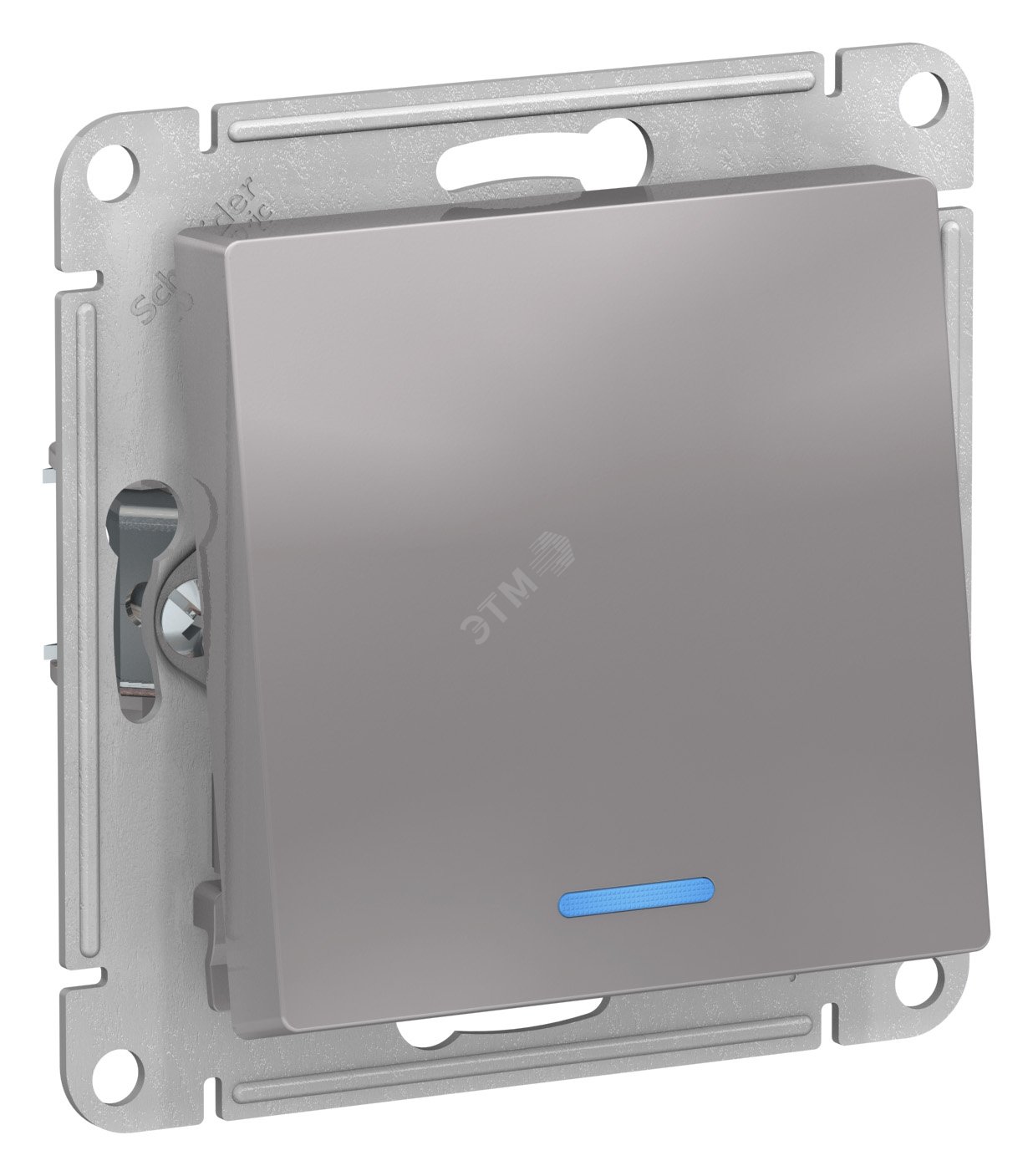 Переключатель одноклавишный ATLASDESIGN с подсветкой схема 6а 10АХ ...