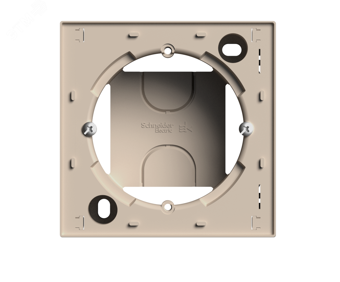 ATLASDESIGN КОРОБКА для наружного монтажа, ПЕСОЧНЫЙ ATN001200 Systeme Electric - превью 2