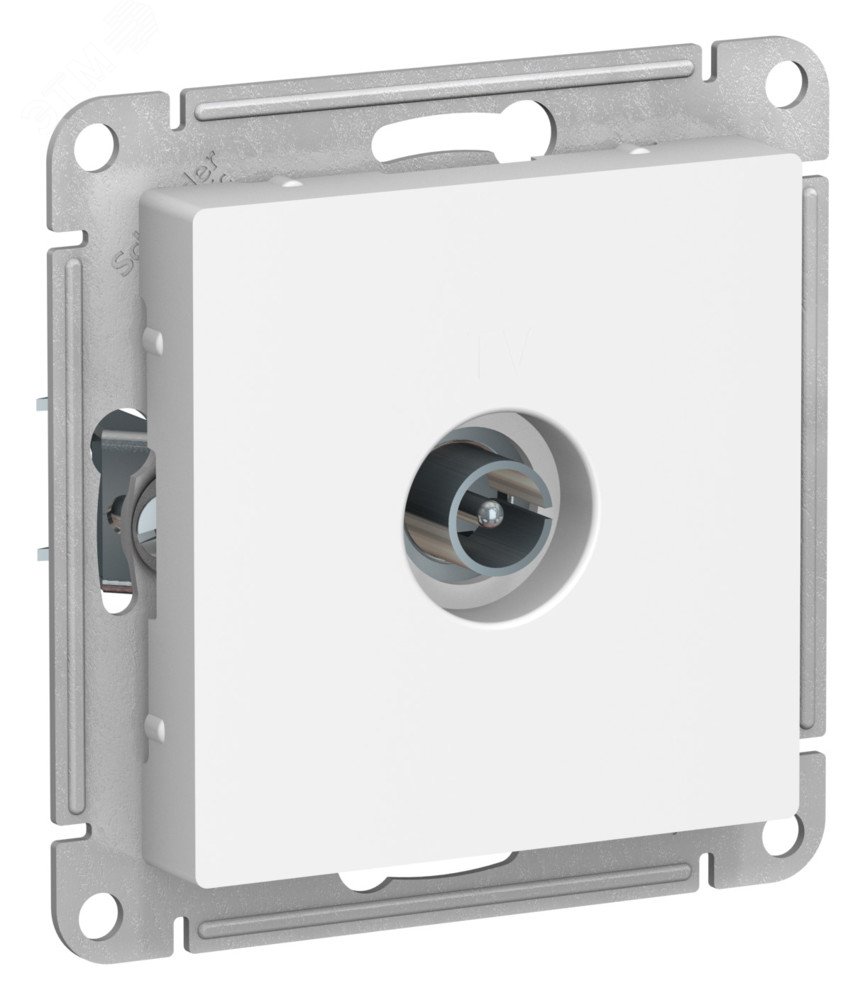 Изображение товара ATLASDESIGN TV АНТЕННА коннектор механизм Лотос с креплением встраиваемый IP20