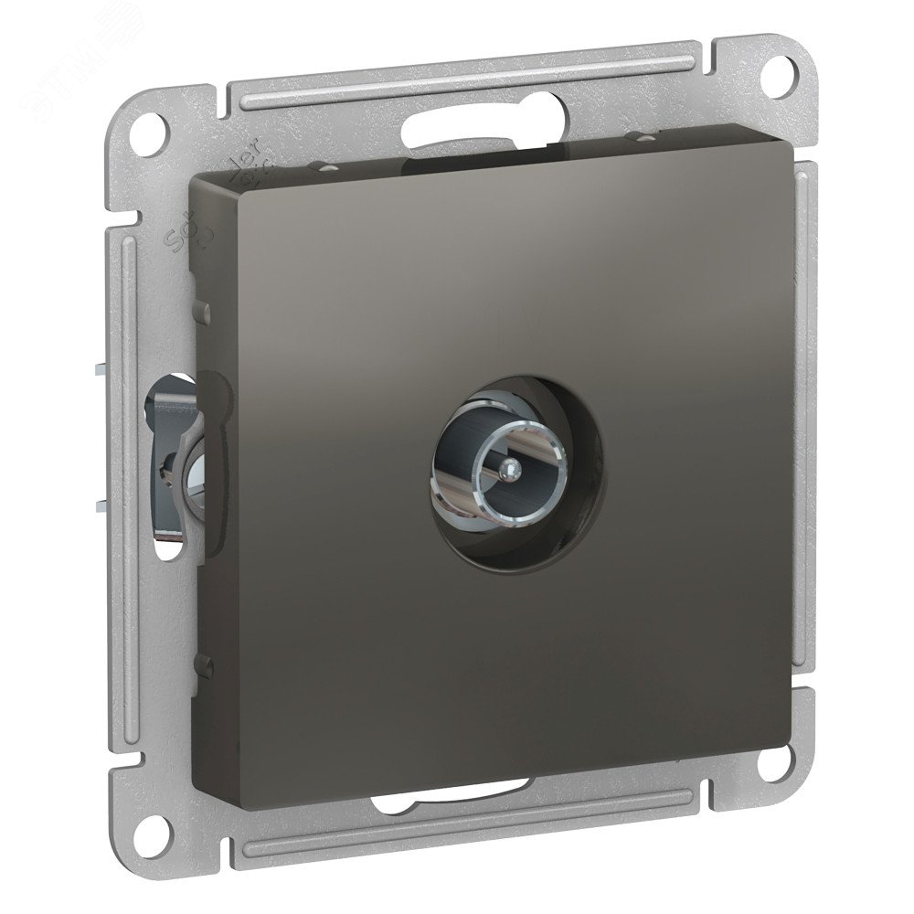 Изображение товара Розетка ATLASDESIGN TV оконечная 1DB механизм сталь