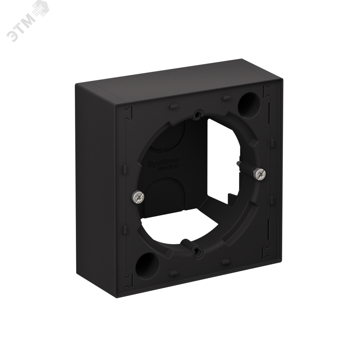 Изображение товара Коробка ATLASDESIGN для наружного монтажа в цвете карбон