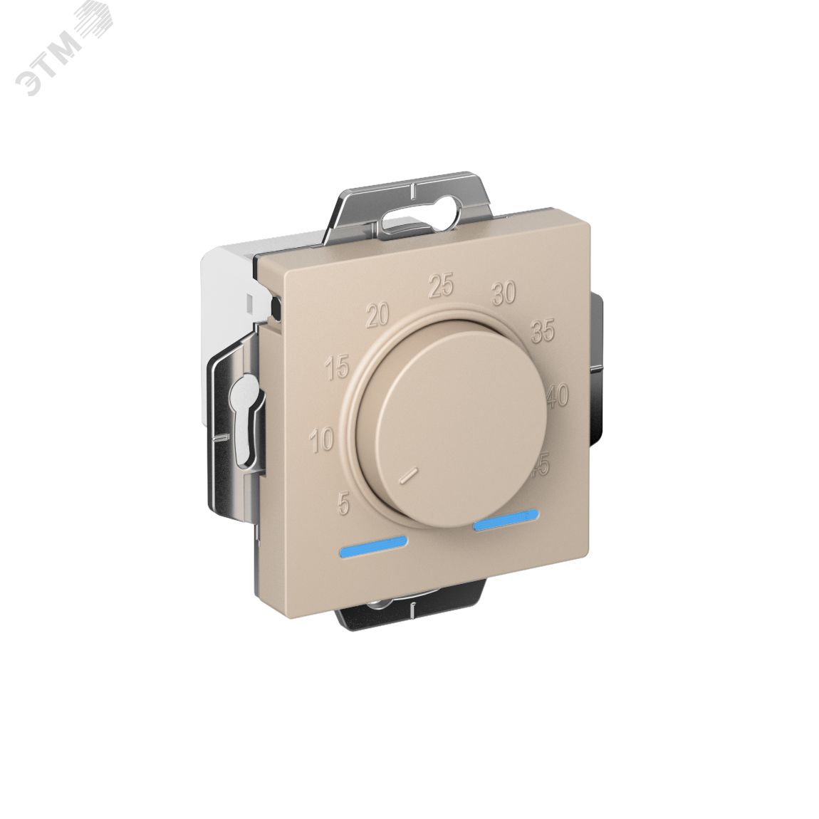 Изображение товара Электронный термостат AtlasDesign Systeme Electric для теплого пола 10A IP20 цвет Песочный