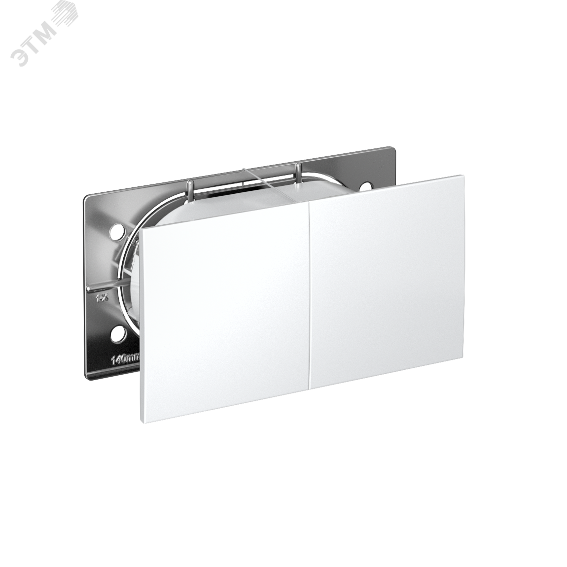 Изображение товара Розетка двойная Schneider Electric AtlasDesign с заземлением и шторками белая