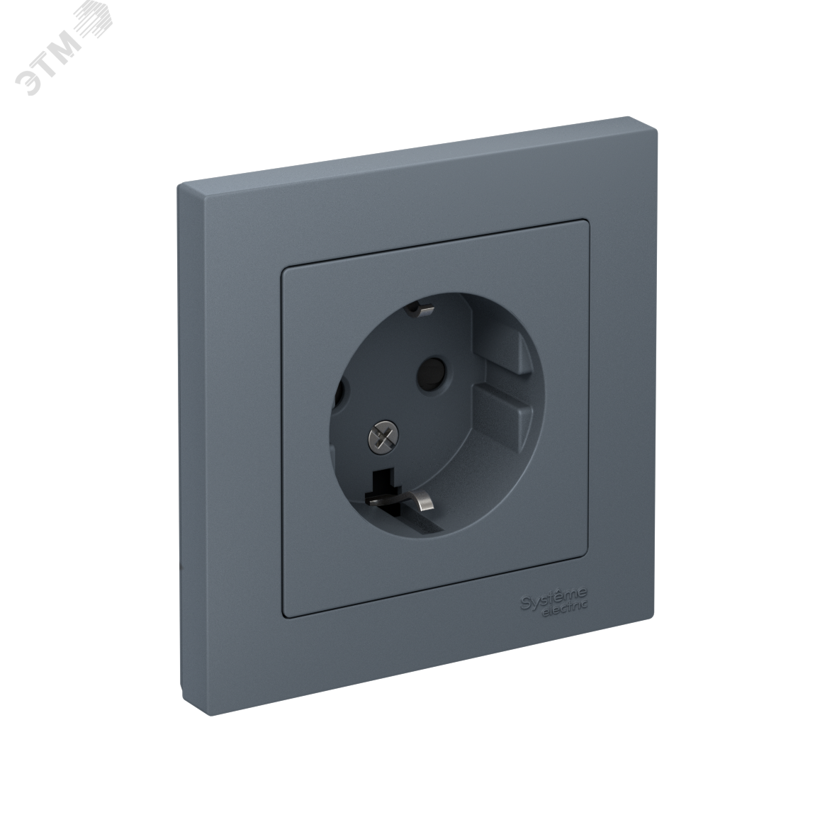 Изображение товара Розетка AtlasDesign с заземлением и шторками 16А для скрытого монтажа