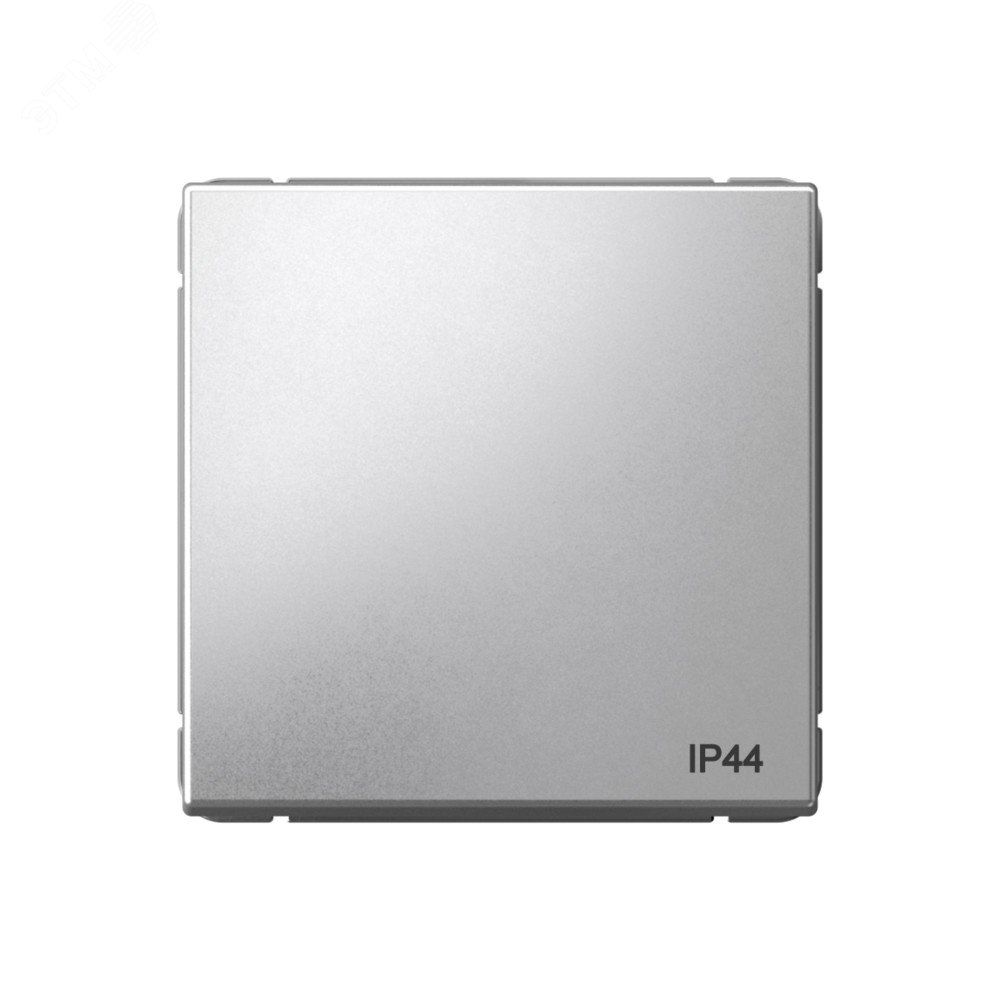 Изображение товара ARTGALLERY 1-клавишный переключатель IP44, 10АХ, алюминий
