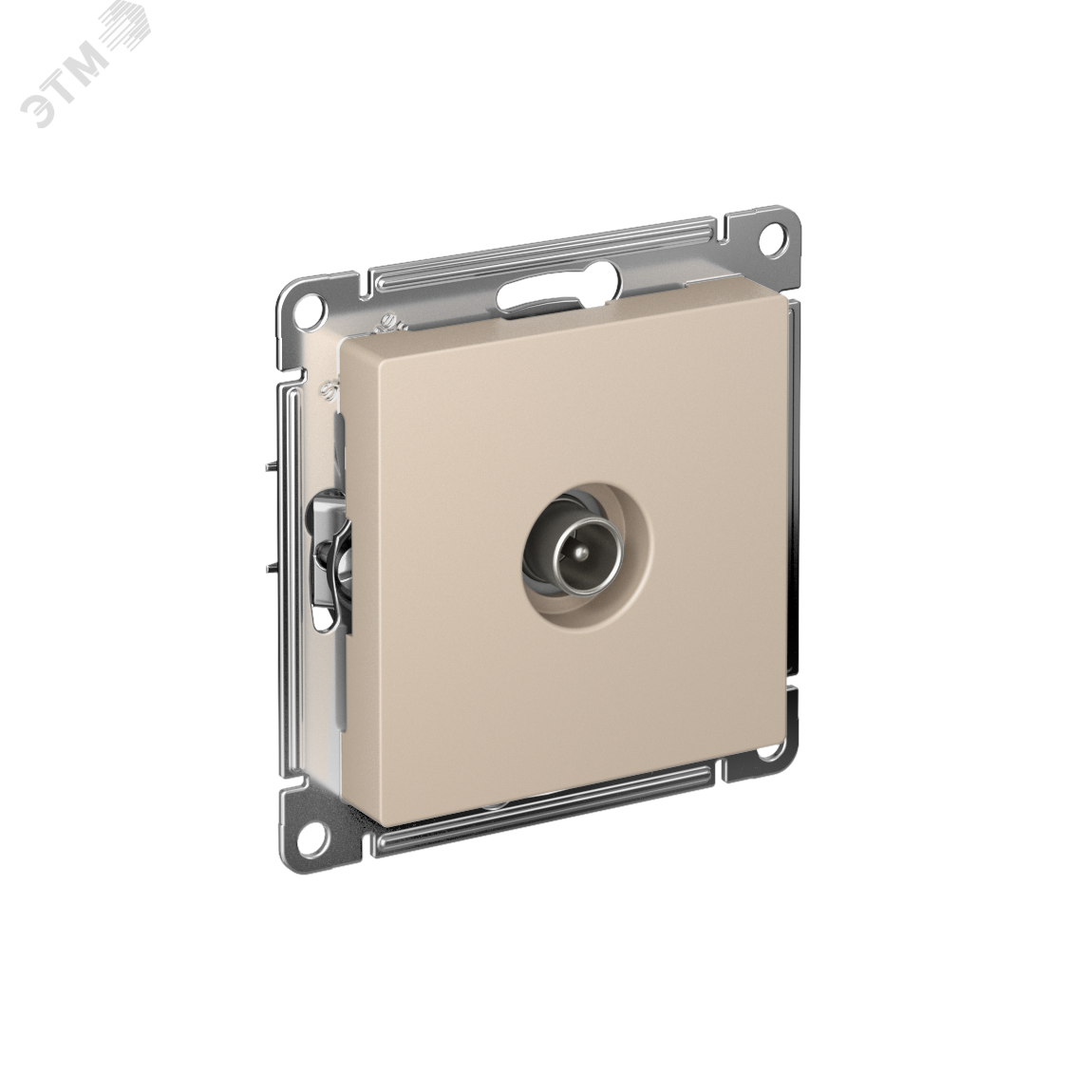 Изображение товара Розетка TV проходная 4DB AtlasDesign Systeme Electric песочный IP20