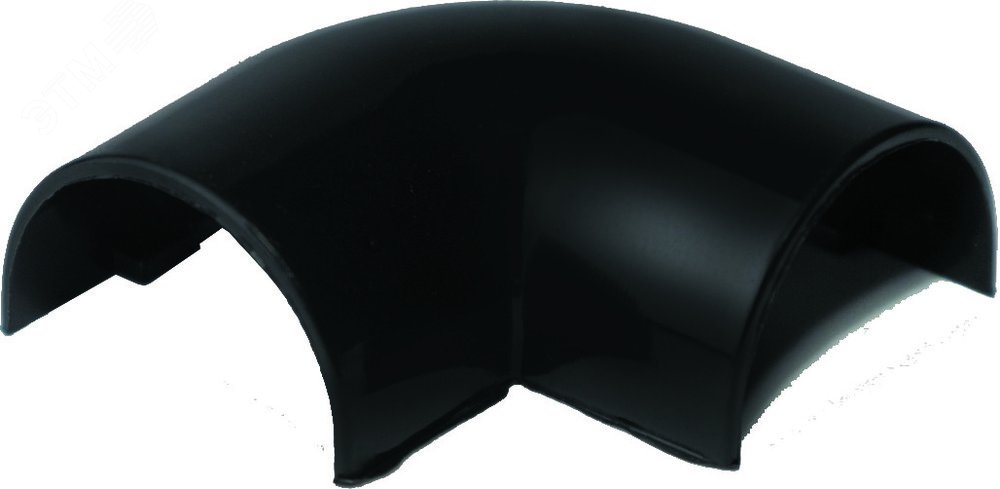 Изображение товара Угол плоский для кабель-канала 20х12 Антрацит MultiSet (шт)