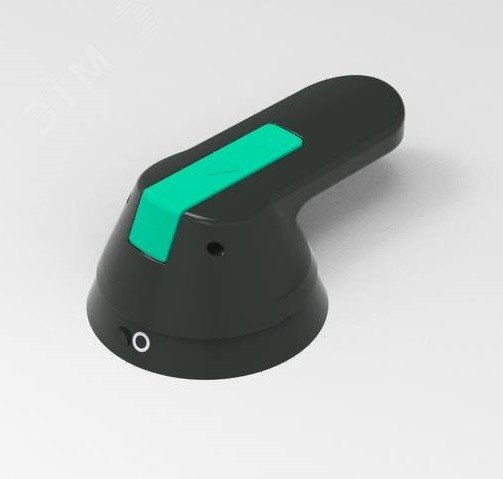 Изображение товара Выносная короткая чёрная поворотная рукоятка для системы SystemePact SD 160-250 А