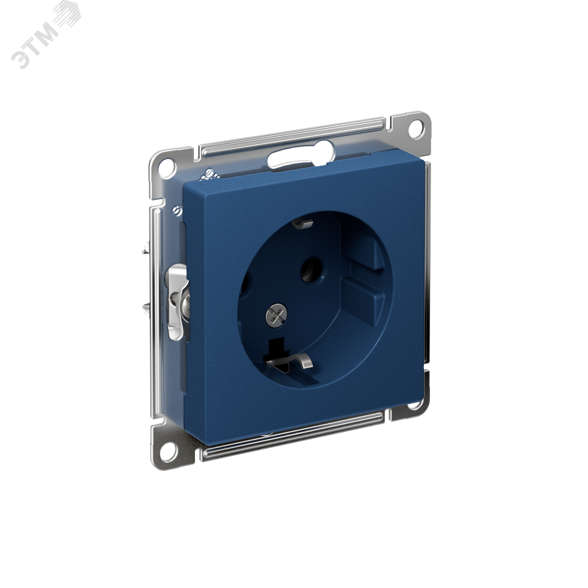 Изображение товара ATLASDESIGN Розетка с заземлением 16А аквамарин