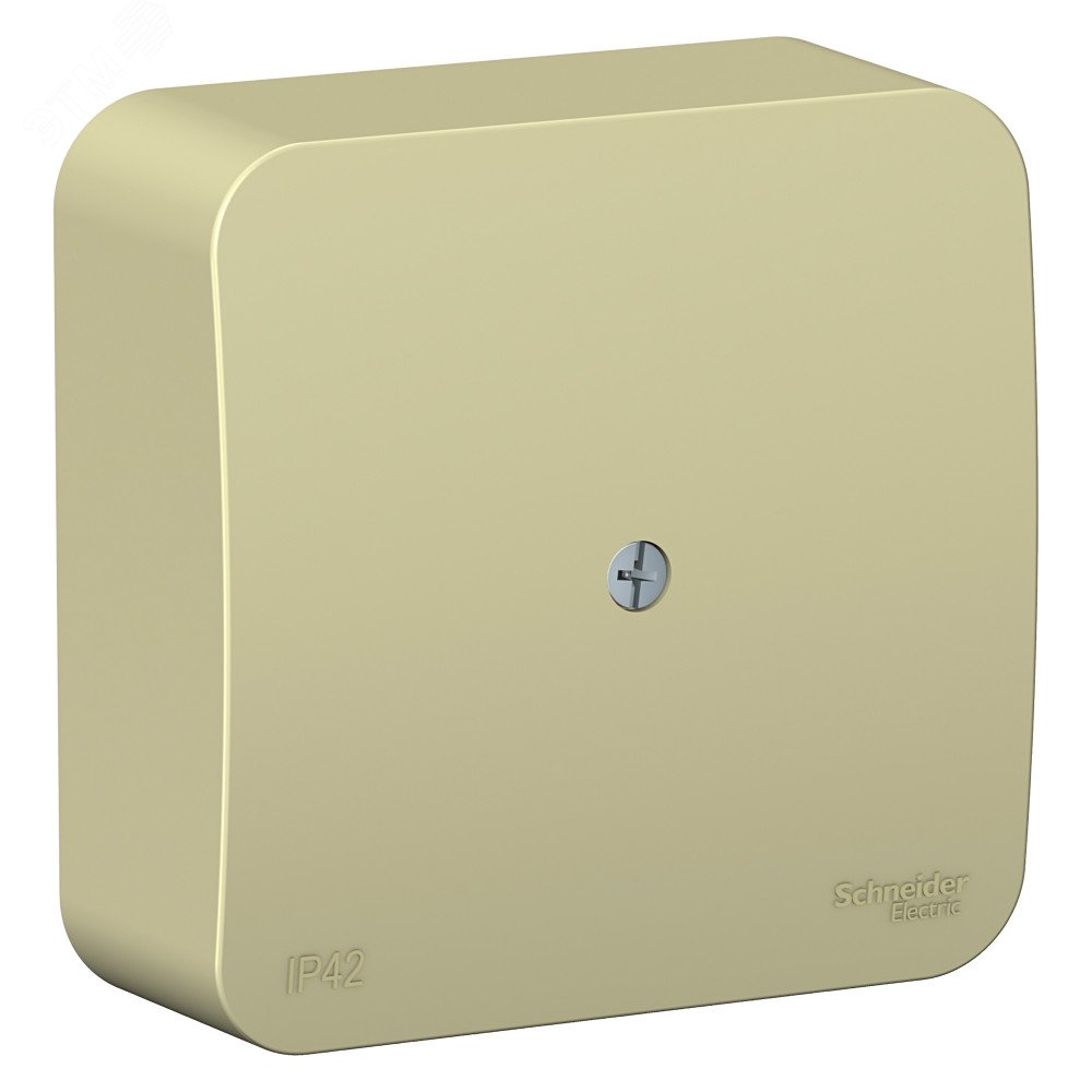 Изображение товара Коробка распределительная Blanca IP42 бежевый 75x75x30 мм Systeme Electric