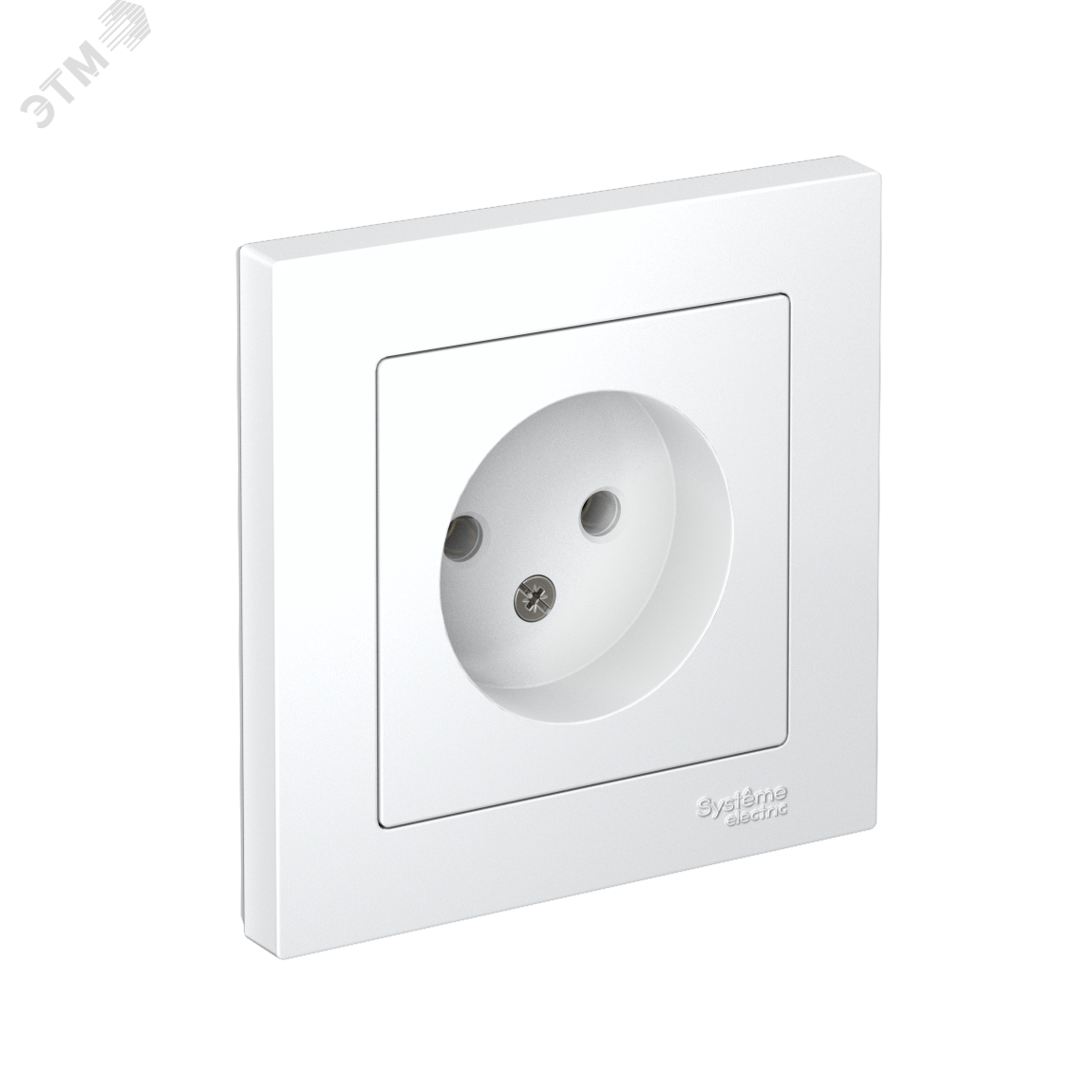 Изображение товара Розетка система AtlasDesign без заземления 16А белая