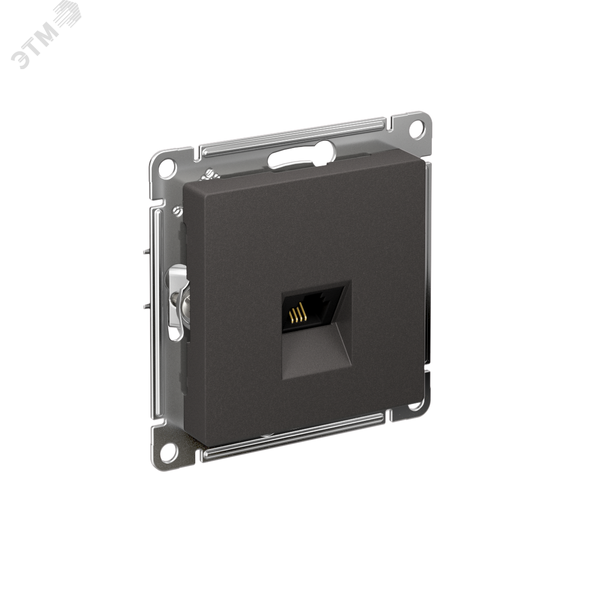 Изображение товара Розетка телефонная RJ11 ATLASDESIGN Базальт системы Systeme Electric