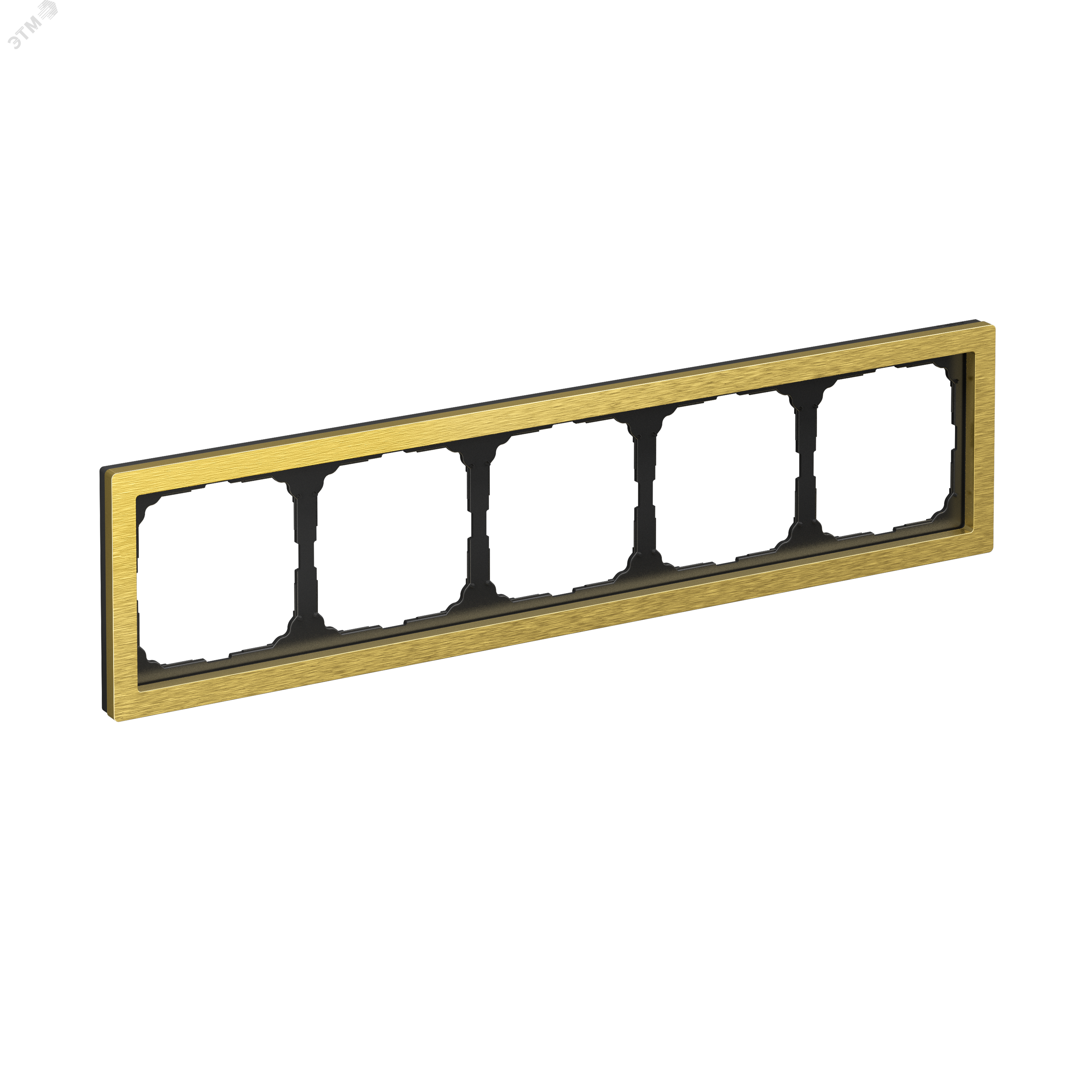 Изображение товара 5-постовая металлическая рамка ArtGallery Pure золото для фотографий и картин