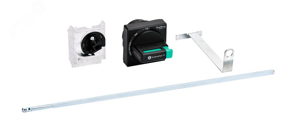 Изображение товара Выносная поворотная рукоятка черная для автоматических выключателей GM2P GM2L