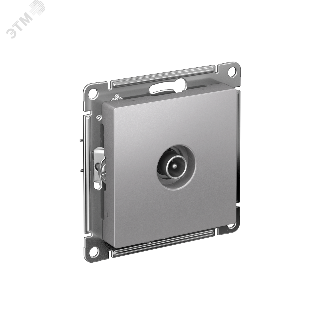 Изображение товара Розетка TV проходная 4DB алюминиевая AtlasDesign Systeme Electric