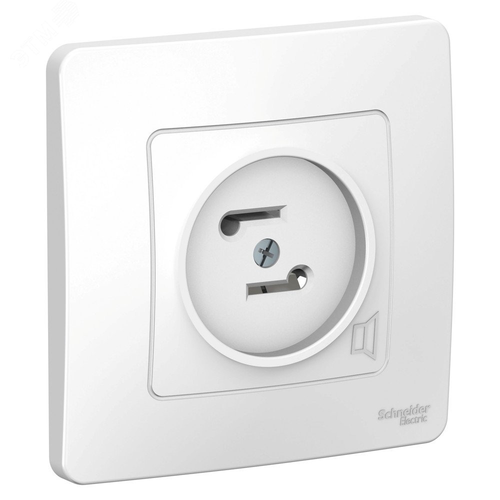 Изображение товара Розетка Systeme Electric BLANCA для скрытой установки белая 1 пост IP20