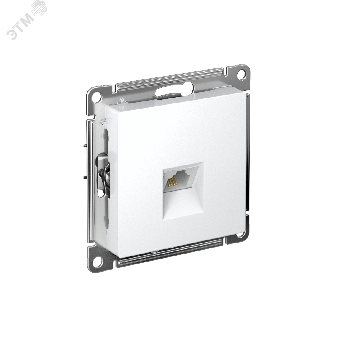 Изображение товара Розетка телефонная AtlasDesign RJ11 белая Systeme Electric