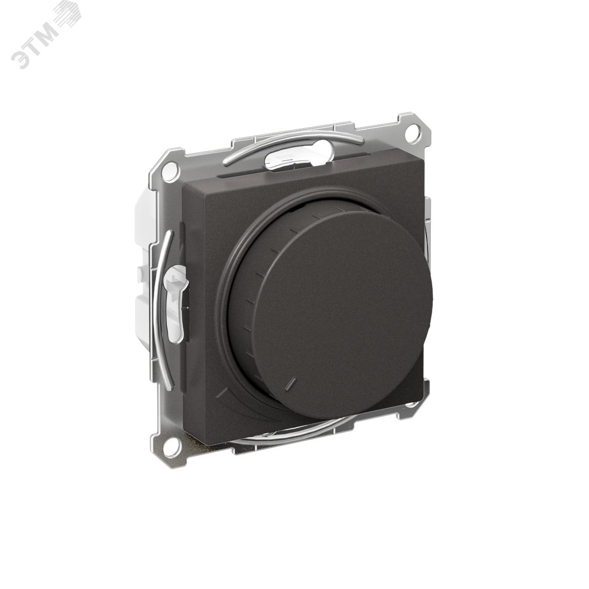 Изображение товара ATLASDESIGN Светорегулятор диммер поворотно-нажимной LED 400Вт Базальт