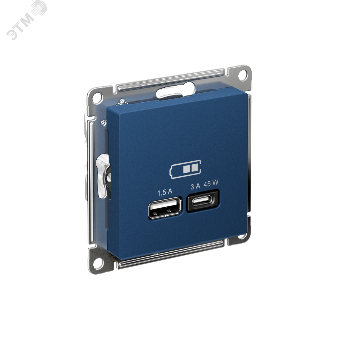 Изображение товара Розетка USB ATLASDESIGN A + тип-C 45Вт высокоскоростная зарядка QC PD для дома и офиса Изображение товара Розетка USB ATLASDESIGN A + тип-C 45Вт высокоскоростная зарядка QC PD для дома и офиса