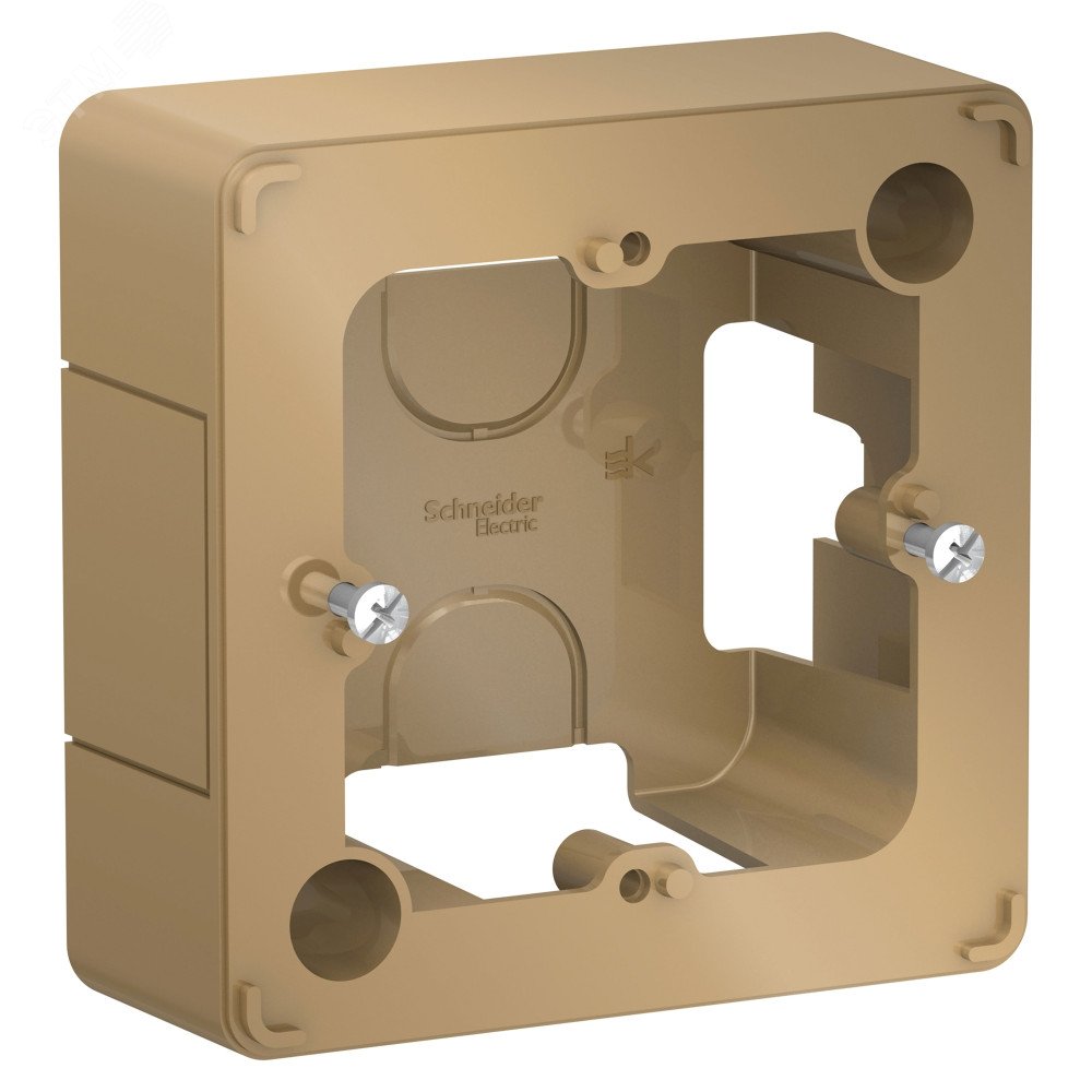 Изображение товара Коробка подъемная Blanca титан для наружного монтажа IP20 1 пост