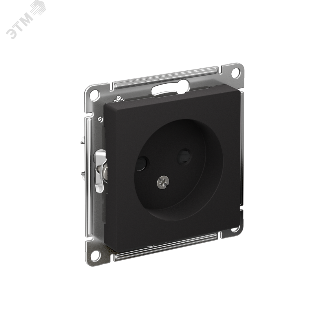 Изображение товара Розетка без заземления со шторками 16А ATLASDESIGN система Systeme Electric