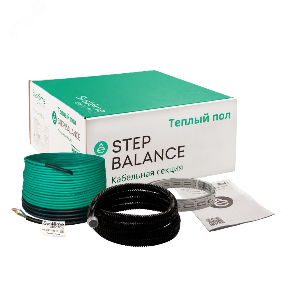 Изображение товара Теплый пол STEP BALANCE SBC018093, мощность 1674 Вт, длина 93 м