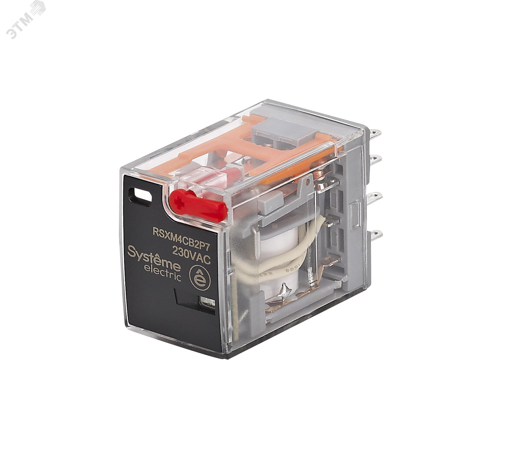 Изображение товара Реле 5A 4CO 230VAC тест кнопка LED Systeme Electric