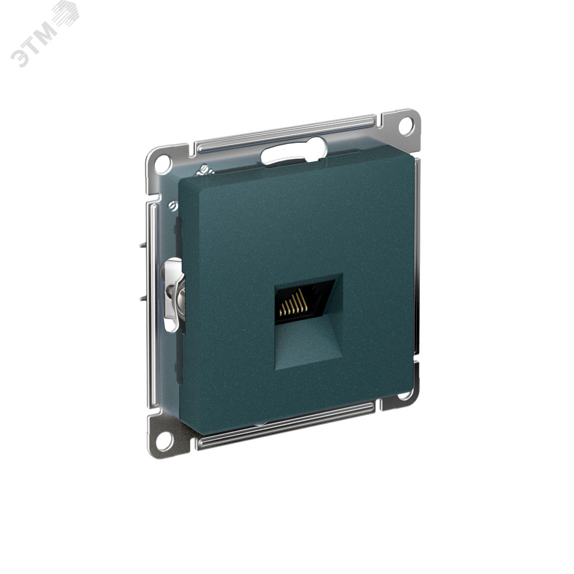 Изображение товара Розетка ATLASDESIGN компьютерная RJ45 механизм изумруд