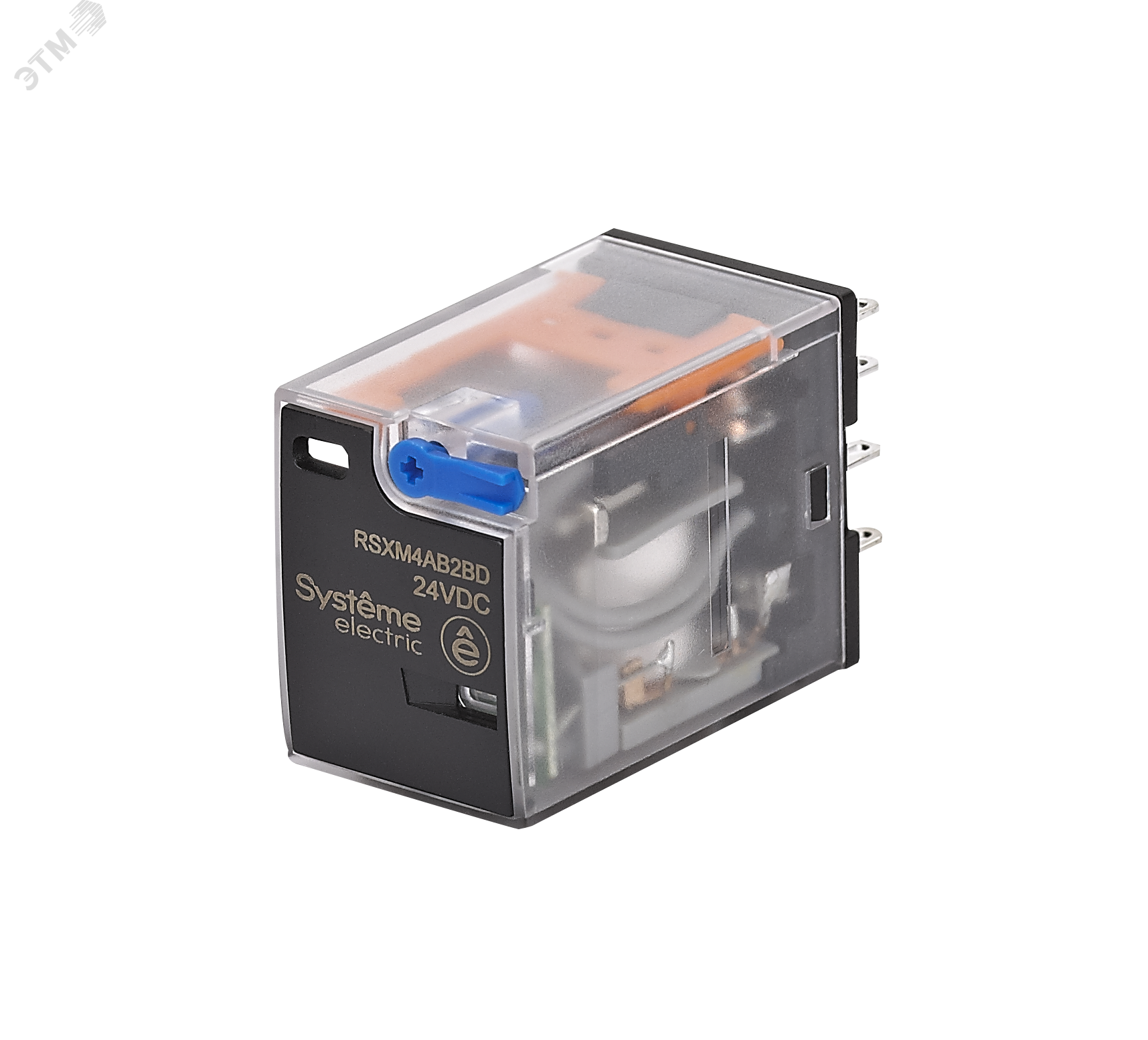 Изображение товара Реле 6A 4CO 24VDC с тестовой кнопкой LED