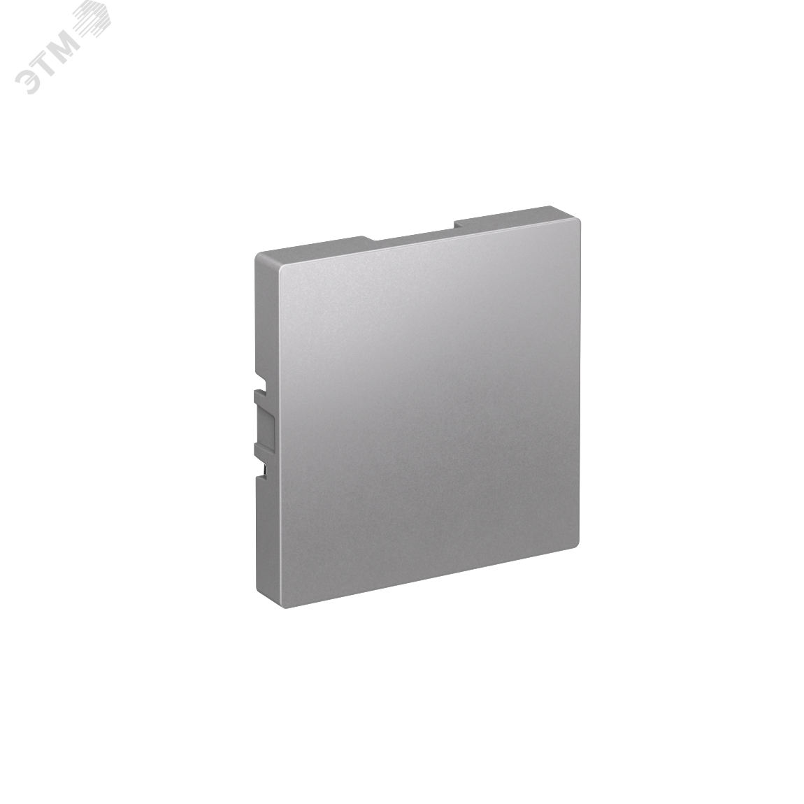 Изображение товара Заглушка AtlasDesign алюминиевого цвета для скрытия отверстий в стене